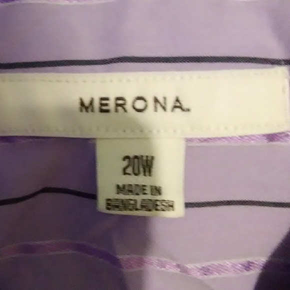SALE Merona Button Down Shirt. Size 20W - Picture 5 of 5